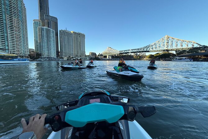2 Hour Brisbane River Jetski Adventure - Walter Taylor Bridge and the Gateway Bridges: engineering you can feel
