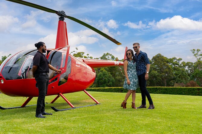 Brisbane and Gold Coast Helicopter Pub Crawl 5 Stops - The helicopter cabin experience: Bose headsets, AC, and real safety time