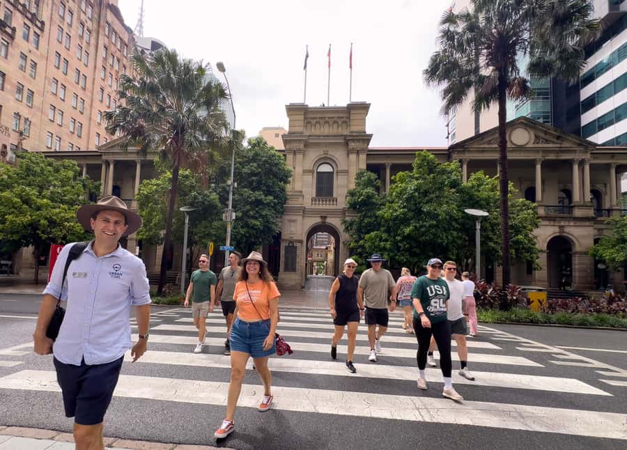 Brisbane City Walking Tour | Small group | 100 minutes - Small group pace: why the format feels different (and why that matters at $38)