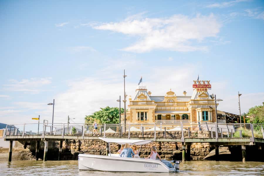 Brisbane: Electric Picnic Boat Rental from Breakfast Creek - Price and value of $105 per group up to 8