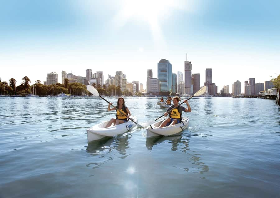 Brisbane: Guided River Kayak Tour - Your first strokes: safety briefing and learning how to kayak fast