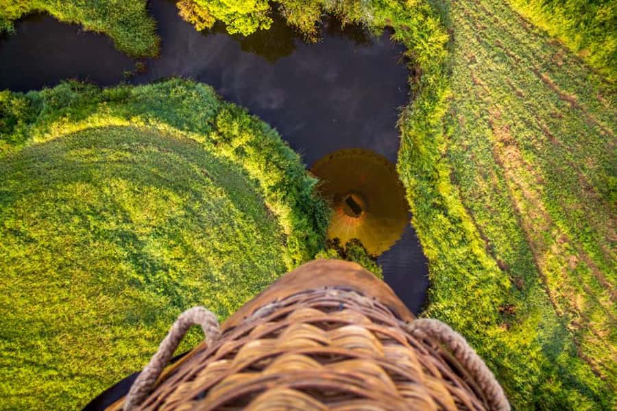 Brisbane: Hot Air Balloon Flight with Vineyard Breakfast - Launch site magic: watching balloons inflate before takeoff
