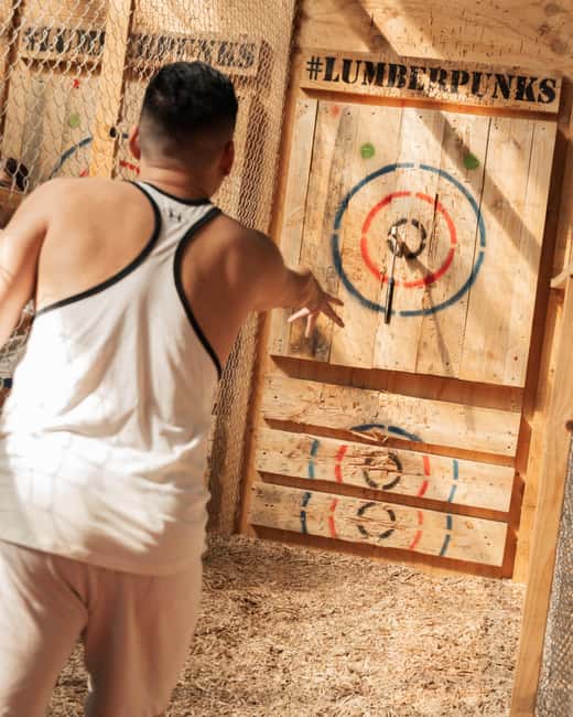 Brisbane: Lumber Punks Axe Throwing Experience - West End Axe Throwing Starts With a Real Safety Game Plan