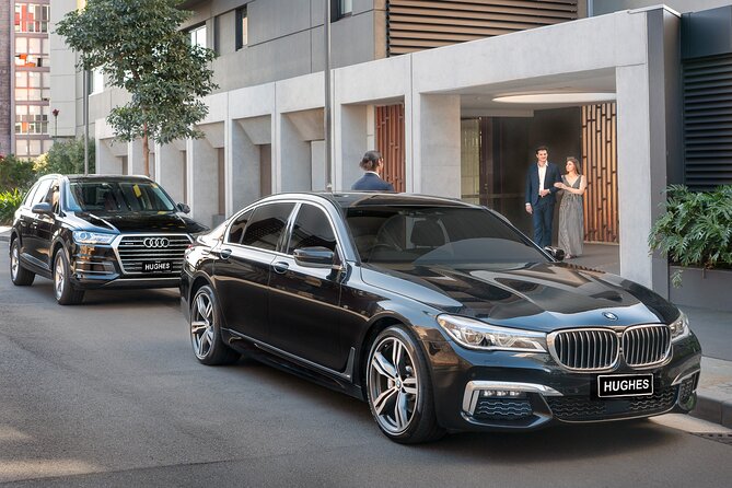 Brisbane's Ultimate Chauffeur Airport Arrival experience - Drop-off in Brisbane CBD and inner suburbs, with door-to-door help