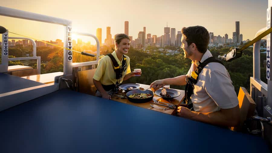Brisbane: Vertigo Experience – Sunset bites - Before You Fly: Safety Harness, Dress Code, and Stairs