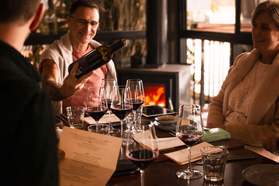 Brisbane: Wine & Dine In The Vines - Behind the scenes at the winery: tasting from vats to bottles