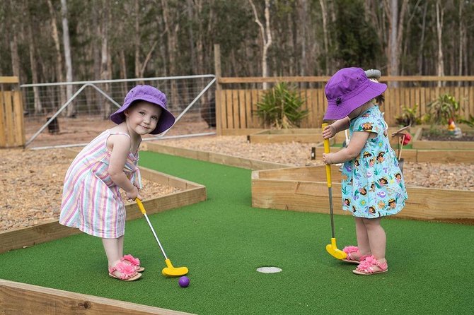 Day Entry ticket - Putt-putt mini golf for a calmer break