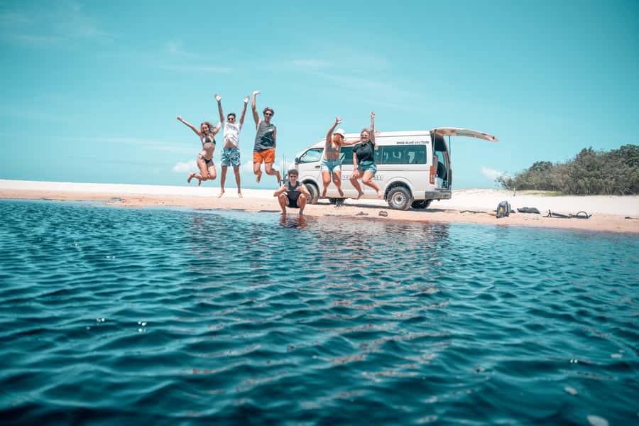 From Brisbane: Bribie Island Day Trip - Lunch at the beach: included food that saves time and keeps you fueled