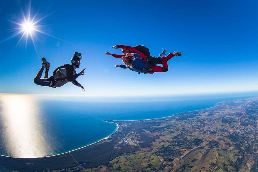 From Brisbane: Tandem Skydive Experience over Byron Bay - How the day runs from Brisbane to Byron Bay