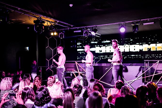 Magic Men Brisbane Cabaret Show - The 3-hour show flow: what happens during the evening