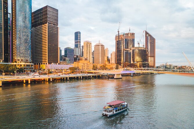 Midday Sightseeing Cruise: 12.30pm-2pm (90min) - Stop 1: Southbank Parklands (where Expo 88 used to be)