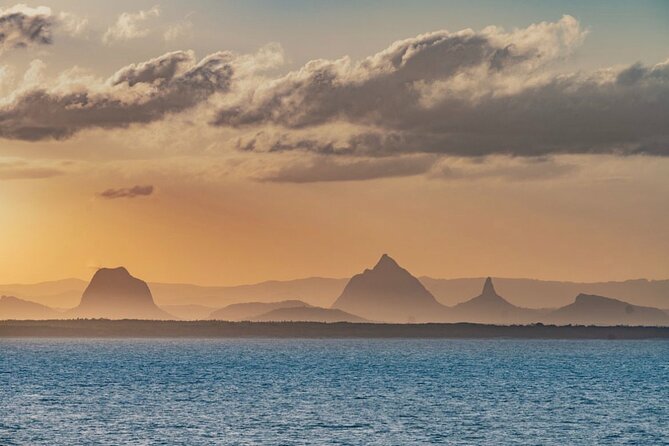 Moreton Bay Sunset Cruise - The included welcome bubbles and shared grazing platters