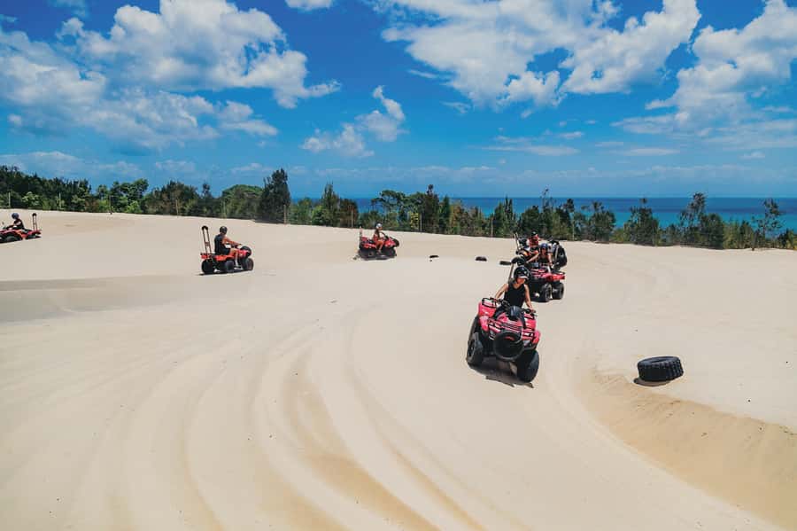 Moreton Island: Tangalooma ATV Quad Bike and Dolphin Viewing - Key things that make this Moreton Island day work