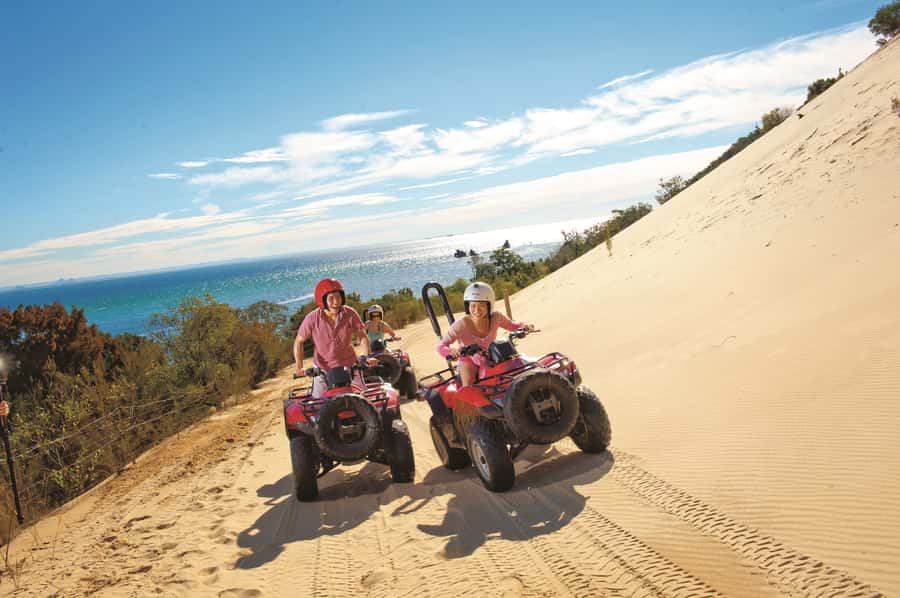 Moreton Island: Tangalooma ATV Quad Bike and Dolphin Viewing - Tangalooma Resort day pass: how you turn waiting time into island time