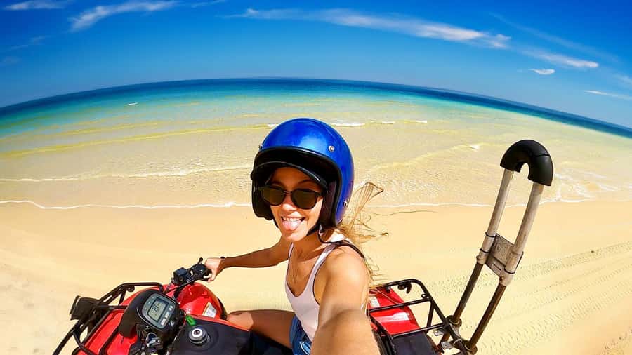 Moreton Island: Tangalooma Day Trip with ATV Quad Bike Tour - Key highlights in plain terms