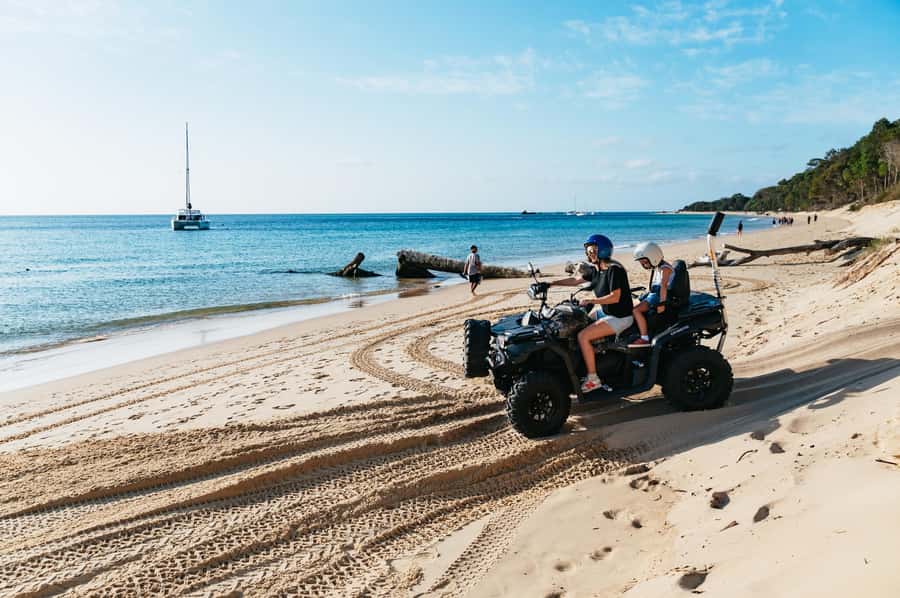 Moreton Island: Tangalooma Day Trip with ATV Quad Bike Tour - Speed limits and why the ride can feel either perfect or too controlled