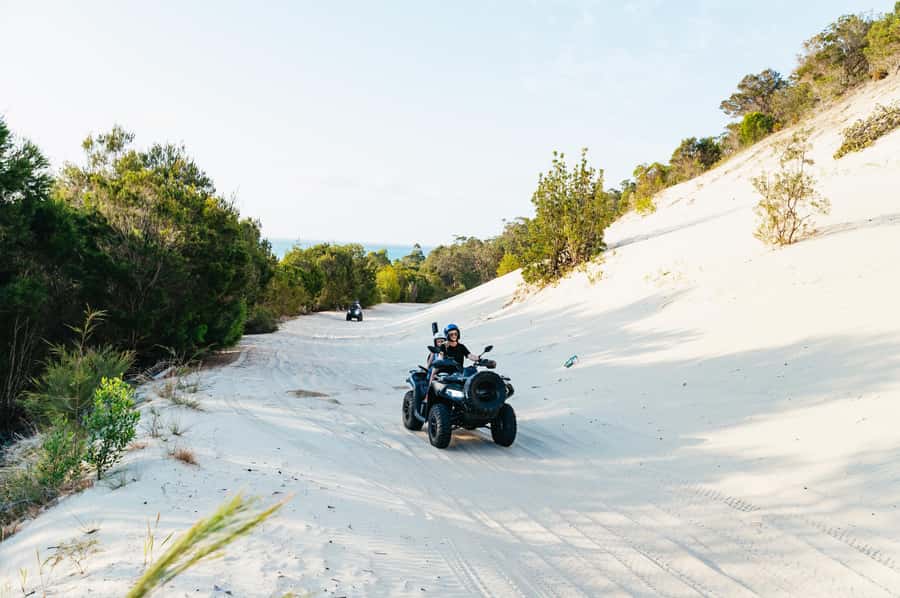 Moreton Island: Tangalooma Day Trip with ATV Quad Bike Tour - Lunch voucher: good choice, but don’t assume it covers everything