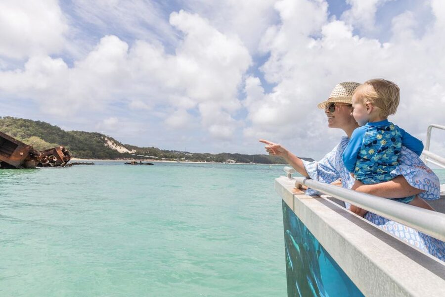 Moreton Island: Tangalooma Desert Safari and Dolphin Feeding - Eco Centre and marine-life talks: where the island gets its meaning