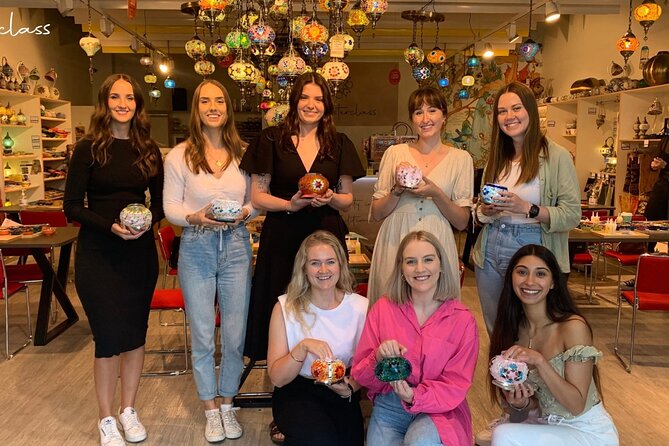 Mosaic Art Classes Brisbane: Turkish Lamp Workshop - Turkish lamp-making at Art Masterclass, Fortitude Valley