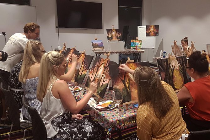 Paint and Sip BYO in Brisbane CBD Friday night - Key things to know before you go