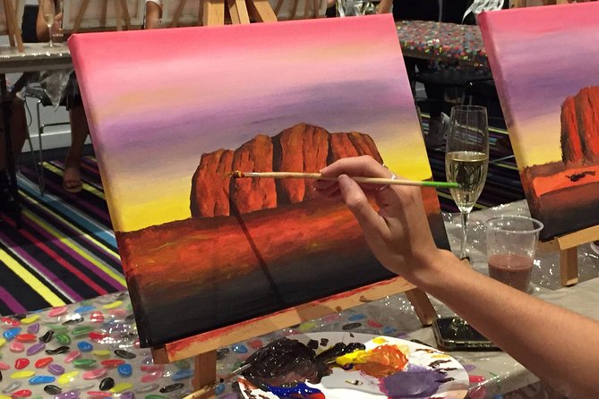 Paint and Sip BYO in Brisbane CBD Friday night - Clothes, mess, and comfort: plan like a grown-up