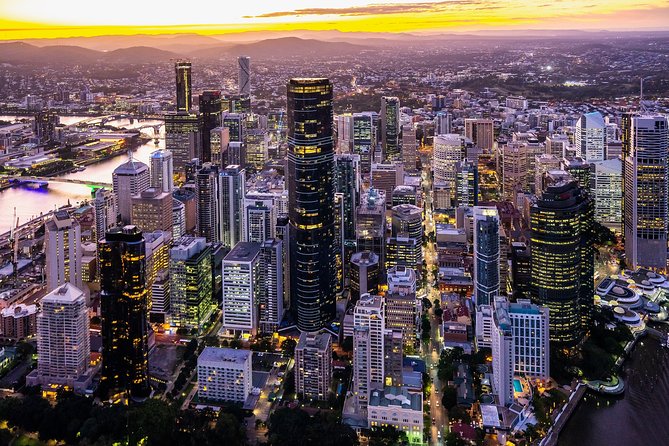 Private Brisbane City Helicopter Tour (Daytime Flight Experience) - The 15-minute route: Brisbane River, CBD skyline, and Bay-to-range views