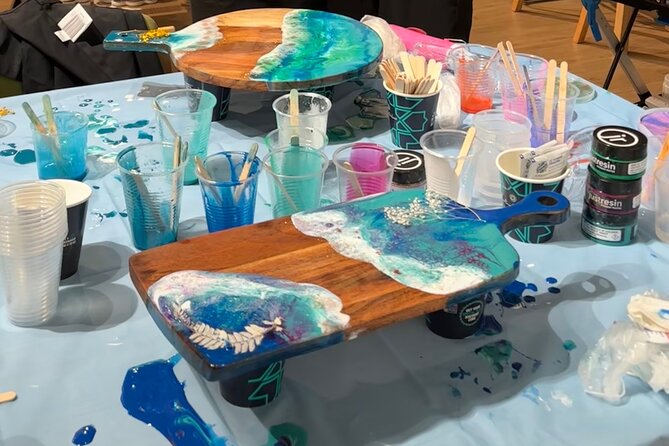 Resin Art Classes Brisbane: Cheeseboards & Coasters - Hand-Holding Without the Lecture: Basak and Small-Group Guidance