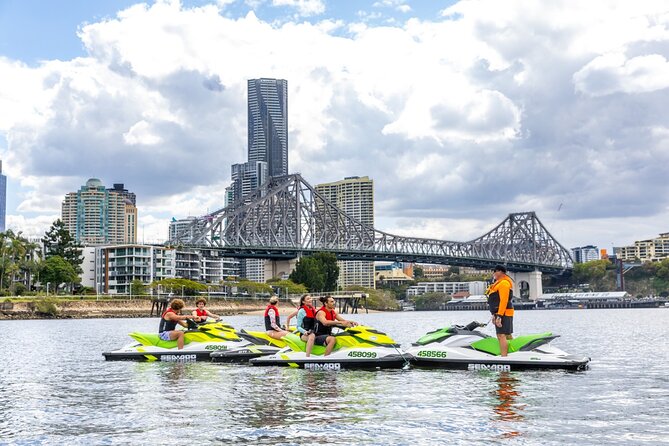 Sunset Jet Ski Tour on the Brisbane River - Riding it yourself: safety briefing, skill level, and comfort