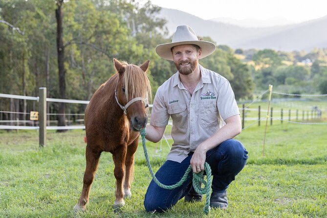 Trevena Glen Farm Animal Experience - Small groups and quick scheduling: a real advantage with kids