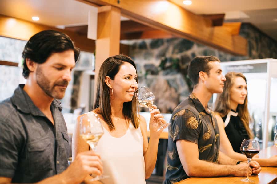 Winery Tour and Tasting - Cellar Door tasting bar: where the wines actually start speaking